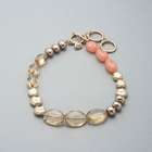 Pink and Gold Necklace, Pink, small