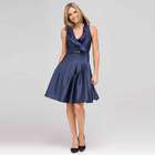 Ruffle Front A-Line Dress, , small