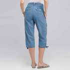 Classic Capri with Button Detail, , small