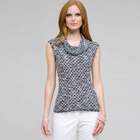 Sleeveless Cowl Neck Top, , small