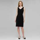 Platinum V Neck Suit Dress, , small