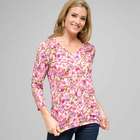 Floral Print Tee, , small